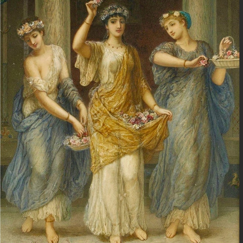 Three Graces, Three Muses, Wedgwood Style Necklaces, Bracelets